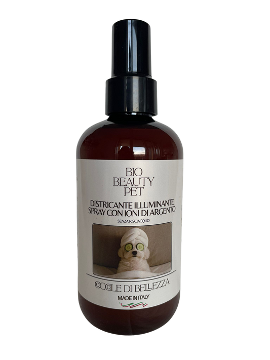 Districante, Illuminante, Igenizzante Spray con Ioni di Argento Senza Risciacquo